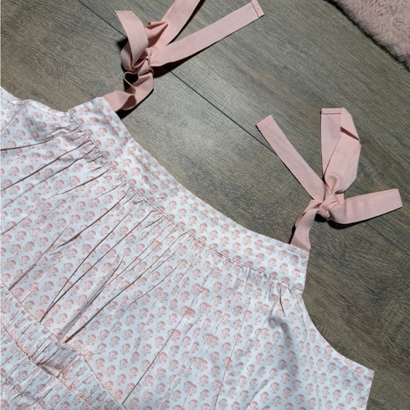 Pink Sleeveless Pajama Set - Picture 2 of 4